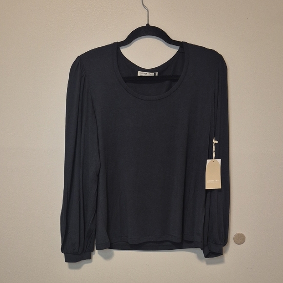 NWT Jackson Rowe Black Long Sleeve Lightweight Top – S - Picture 2 of 9